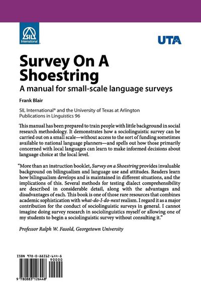 Produktbild: Survey on a Shoestring