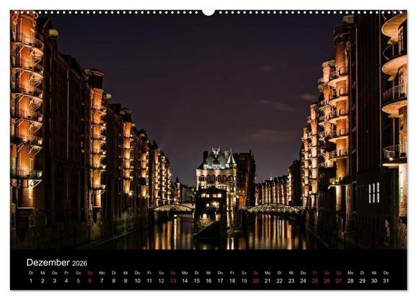 Produktbild: Mein Hamburg (hochwertiger Premium Wandkalender 2026 DIN A2 quer), Kunstdruck in Hochglanz