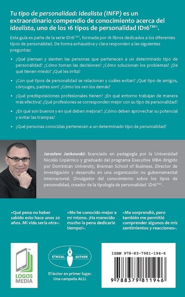 Produktbild: Tu tipo de personalidad - Idealista (INFP)