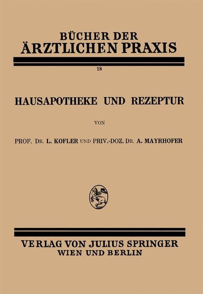 Produktbild: Hausapotheke und Rezeptur