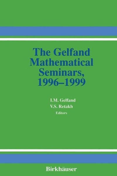Produktbild: The Gelfand Mathematical Seminars, 1996-1999