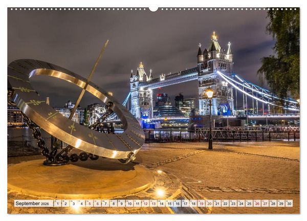 Produktbild: LONDON Magie einer Metropole (Wandkalender 2026 DIN A2 quer), CALVENDO Monatskalender