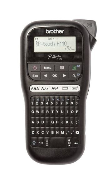 Brother P-touch H110 Beschriftungsgerät Geeignet für Schriftband: TZe 3.5 mm, 6 mm, 9 mm, 12 mm