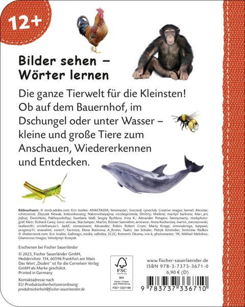Produktbild: Duden 12+: Kennst du das? Die Tiere