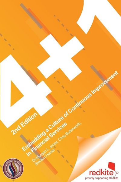 Produktbild: 4 + 1: Embedding a Culture of Continuous Improvement in Financial Services