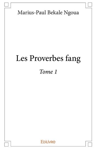 Produktbild: Les proverbes fang - tome 1