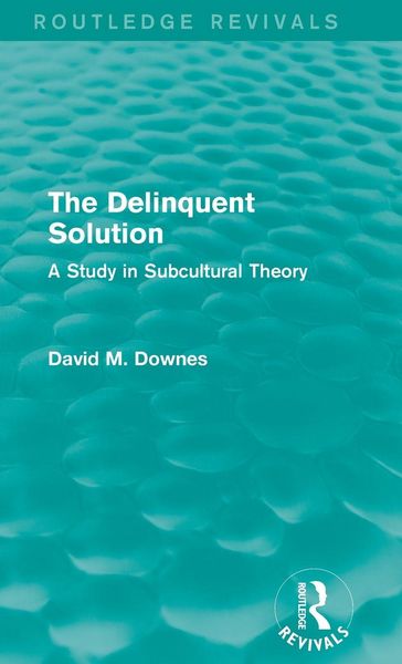 Produktbild: The Delinquent Solution (Routledge Revivals)