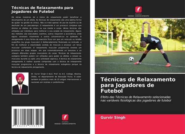 Produktbild: T&eacute;cnicas de Relaxamento para Jogadores de Futebol