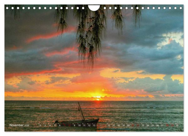 Produktbild: Mauritius - Die Perle im Indischen Ozean (Wandkalender 2026 DIN A4 quer), CALVENDO Monatskalender