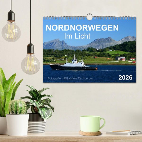 Produktbild: Nordnorwegen im Licht (Wandkalender 2026 DIN A4 quer), CALVENDO Monatskalender