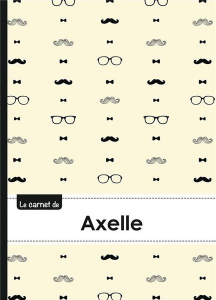 Produktbild: Le carnet d axelle lignes, 96p,