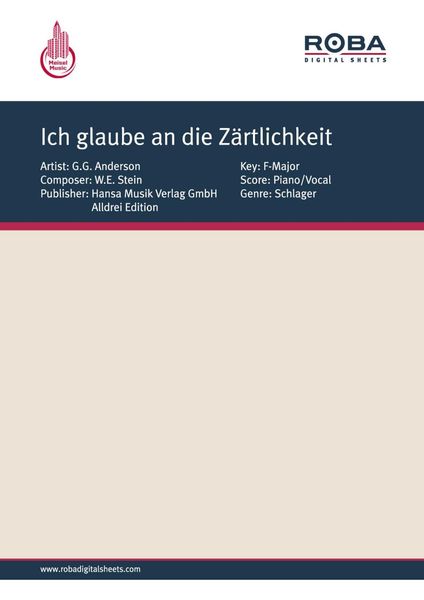 Produktbild: Ich glaube an die Z&auml;rtlichkeit