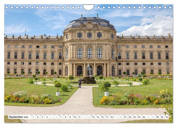 Produktbild: W&uuml;rzburg - Stadt mit Charme (Wandkalender 2026 DIN A4 quer), CALVENDO Monatskalender