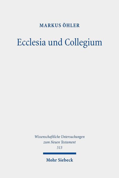 Produktbild: Ecclesia und Collegium