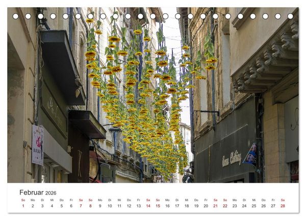 Produktbild: Impressionen der Provence (Tischkalender 2026 DIN A5 quer), CALVENDO Monatskalender