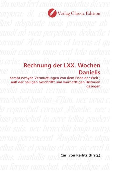 Produktbild: Rechnung der LXX. Wochen Danielis