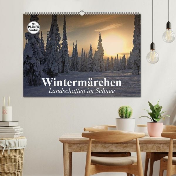 Produktbild: Winterm&auml;rchen. Landschaften im Schnee (Wandkalender 2026 DIN A2 quer), CALVENDO Monatskalender