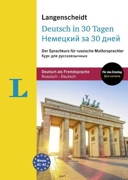 Langenscheidt in 30 Tagen Deutsch - Nemetskij za 30 dnej, Taschenbuch von , Langenscheidt bei PONS Langenscheidt GmbH, 9783125635722