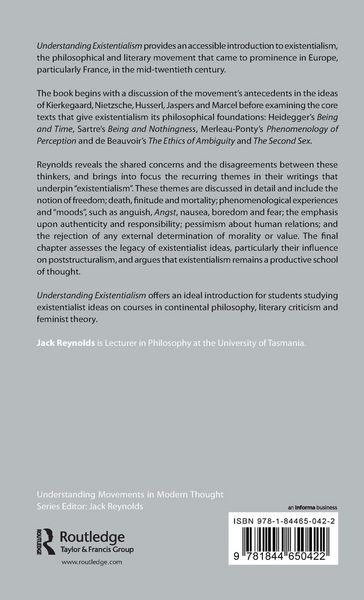 Produktbild: Understanding Existentialism
