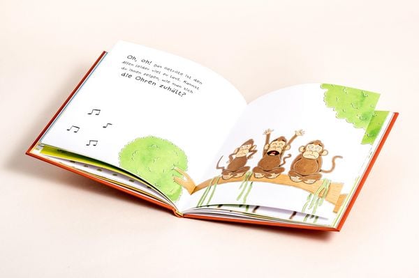 Produktbild: Wink dem Wal - Ein Mitmachbuch zum Sch&uuml;tteln, Schaukeln, Pusten, Klopfen und sehen, was dann passiert