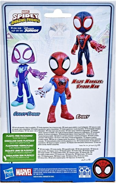 Produktbild: Marvel Spidey and his amazing Friends Supergro&szlig;e Action-Figuren