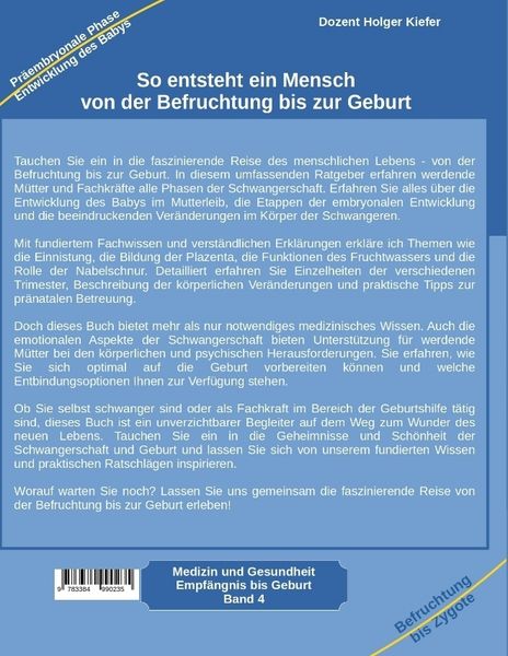 Produktbild: So entsteht ein Mensch - von der Befruchtung bis zur Geburt