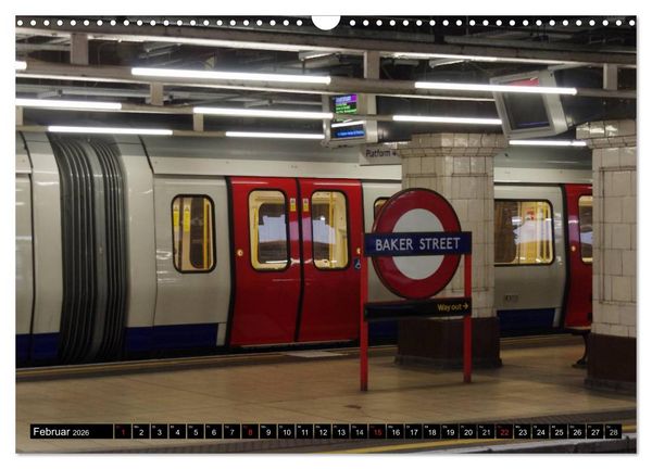 Produktbild: London &bull; Impressionen (Wandkalender 2026 DIN A3 quer), CALVENDO Monatskalender