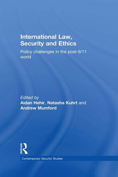 Produktbild: International Law, Security and Ethics