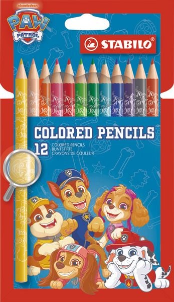 Produktbild: Farbstifte Trio PawPatrol 12St