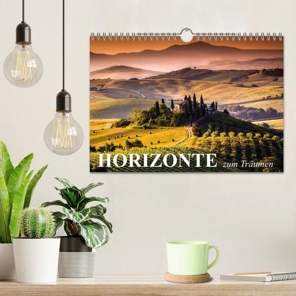 Produktbild: Horizonte zum Tr&auml;umen (Wandkalender 2026 DIN A4 quer), CALVENDO Monatskalender