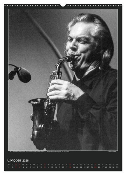 Produktbild: Jazz Moments (Wandkalender 2026 DIN A2 hoch), CALVENDO Monatskalender