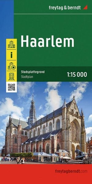 Produktbild: Haarlem, Stadtplan 1:20.000, freytag & berndt