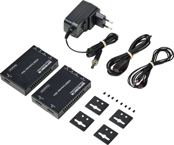 Produktbild: SpeaKa Professional SP-HDE-310 HDMI&reg; HDMI Extender &uuml;ber Netzwerkkabel RJ45 50m