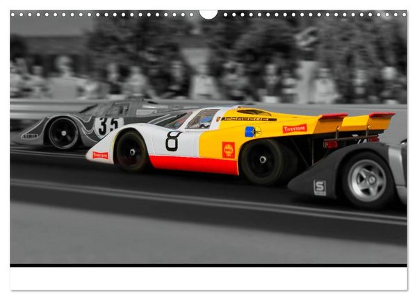 Produktbild: Motorsport in 1/32 (Wandkalender 2025 DIN A3 quer), CALVENDO Monatskalender