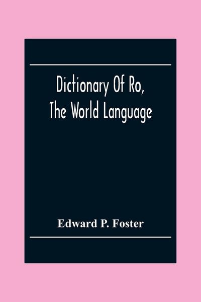 Produktbild: Dictionary Of Ro, The World Language