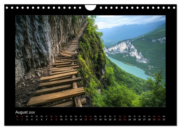 Produktbild: Abenteuerliche Wege (Wandkalender 2026 DIN A4 quer), CALVENDO Monatskalender