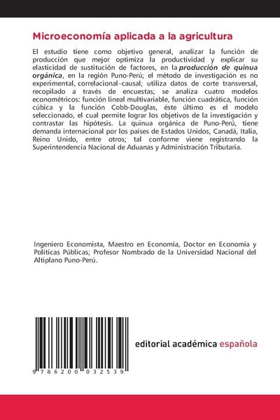 Produktbild: Microeconom&iacute;a aplicada a la agricultura