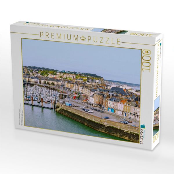 Produktbild: CALVENDO Puzzle Hafen Port Plaisance in Dieppe | 1000 Teile Lege-Gr&ouml;&szlig;e 64x48cm Foto-Puzzle f&uuml;r gl&uuml;ckliche Stunden
