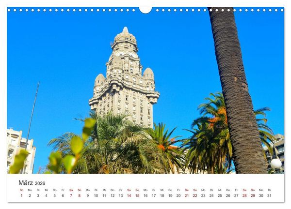 Produktbild: Uruguay - Tango, Strand und Natur. (Wandkalender 2026 DIN A3 quer), CALVENDO Monatskalender