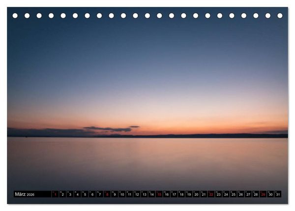Produktbild: Der idyllische Neusiedlersee (Tischkalender 2026 DIN A5 quer), CALVENDO Monatskalender