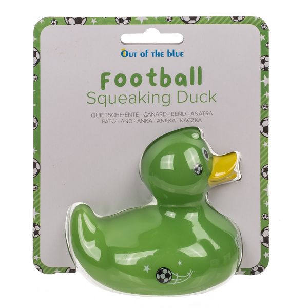 Produktbild: Quietscheente Fu&szlig;ball 10cm