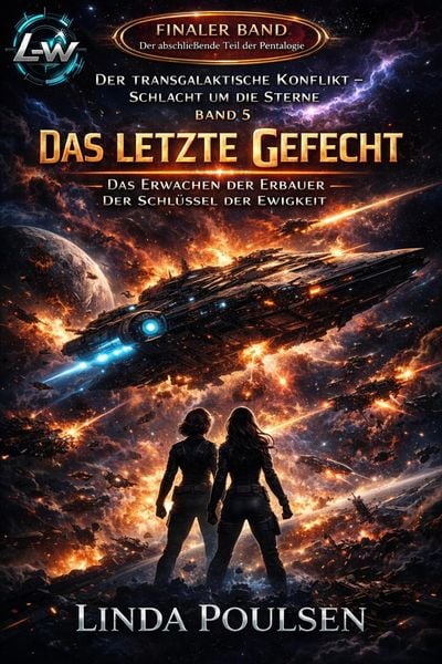 Produktbild: Der Transgalaktische Konflikt - Schlacht um die Sterne - Buch 5 - Das Erwachen der Erbauer - Der Schl&uuml;ssel der Ewigkeit "Das letzte Gefecht" - Finaler