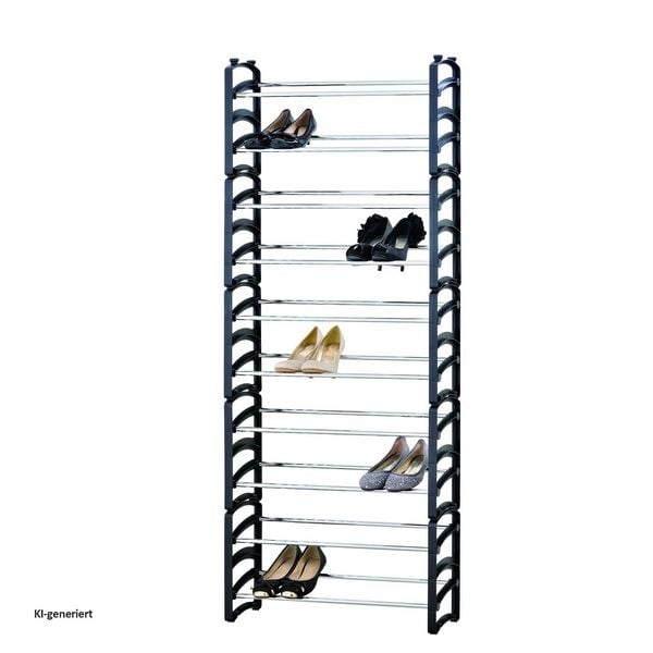 Produktbild: HTI-Living Schuhregal f&uuml;r bis zu 30 Paar Schuhe platzsparend und stabil