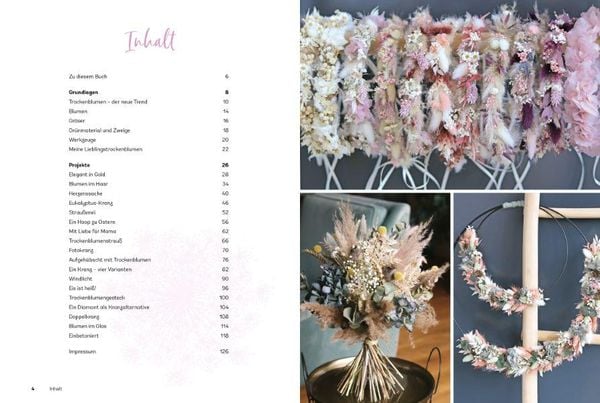 Produktbild: Trockenblumen und Floral Hoops