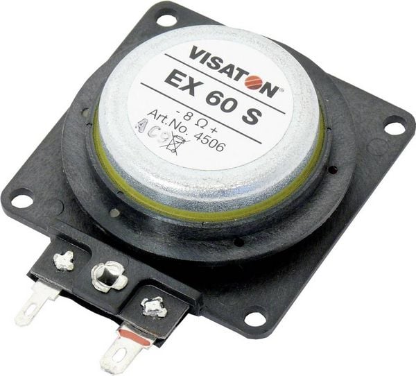 Produktbild: Visaton EX 60 R - 8 Ohm K&ouml;rperschallwandler 25W 8Ω