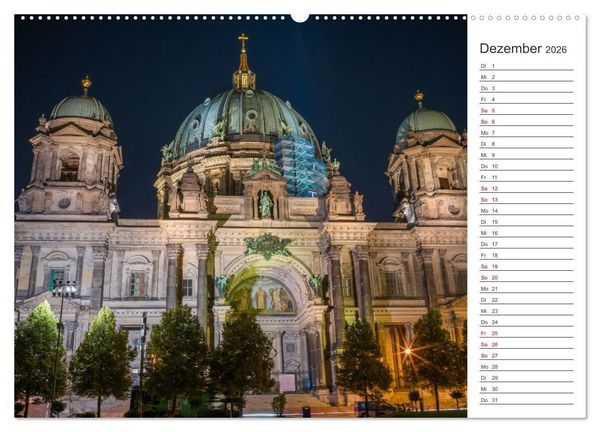 Produktbild: Berlin-Zentrum - Der Planer (Wandkalender 2026 DIN A2 quer), CALVENDO Monatskalender