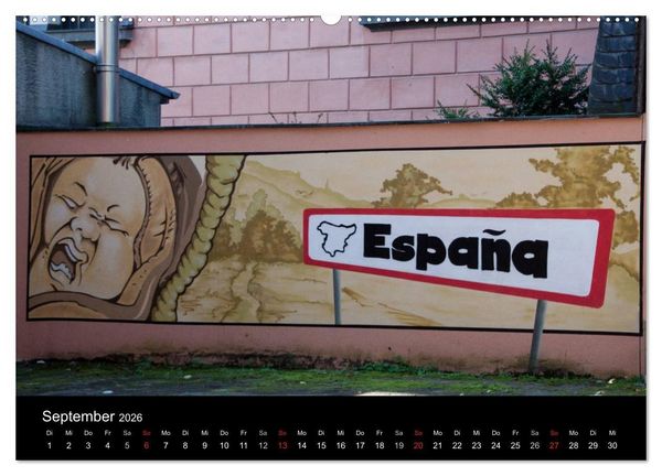 Produktbild: Spontane Fotografie Unterwegs (Wandkalender 2026 DIN A2 quer), CALVENDO Monatskalender