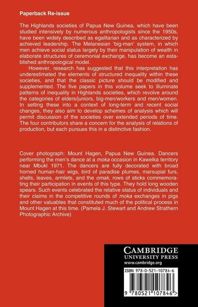 Produktbild: Inequality in New Guinea Highlands Societies