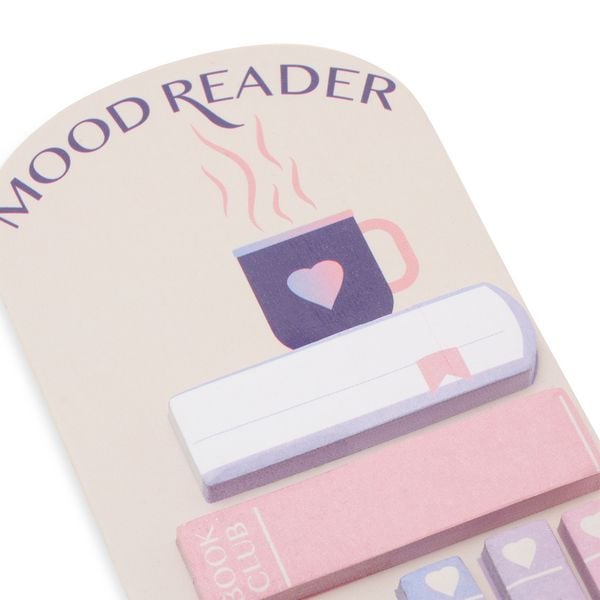 Produktbild: Lesezeichen mit Haftnotizen "Mood Reader"
