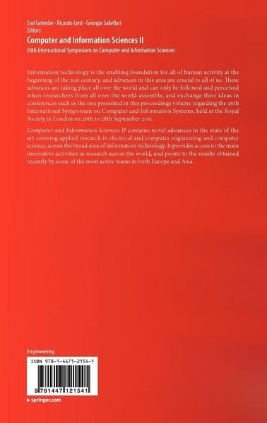 Produktbild: Computer and Information Sciences II